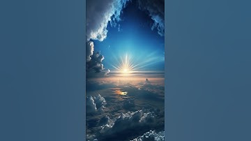 Heavenly Sunrise Breaking Through Storm Clouds