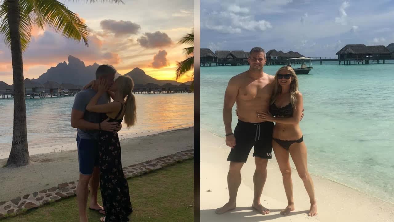 Ant Anstead Show Off PDA — and Their Beach Bodies! — on Bora Bora Honeymoon...