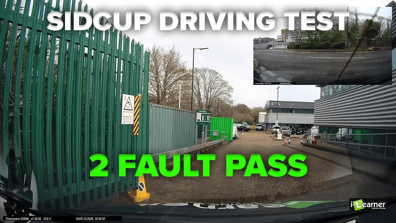 Sidcup Driving Test Route - 2 Faults First Time PASS | i-Learner ...
