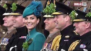 Kate Middleton debutó como Coronel del Regimiento irlandés en el Día de San Patricio | ¡HOLA! TV