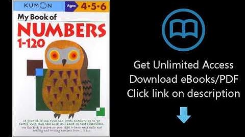Download My Book Of Numbers 1-120 (Kumon Workbooks) PDF