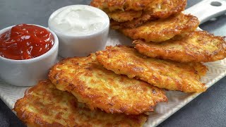 HOMEMADE HASH BROWNS – Extra Crunchy \& Easy. Making hash browns. Recipe by Always Yummy!