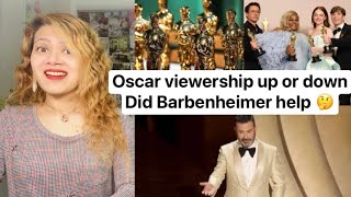 Jimmy Kimmel hosted Oscar 2024 Viewership rating reveals | Oppenheimer | Emma stone | Robert Downey