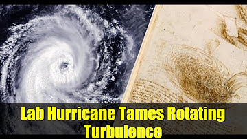 Lab Hurricane Tames Rotating Turbulence