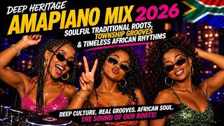 🔥 Deep Heritage Amapiano Mix 2026 | Soulful Traditional Roots, Township Grooves & African Rhythms
