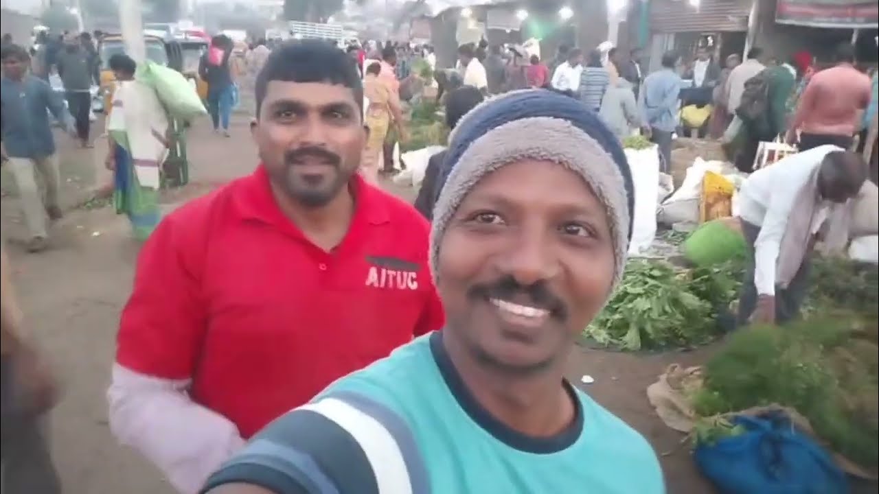 చుడండి వొళ్ళ మా ఊరి కూరగాయల మార్కెట్ 👌👌