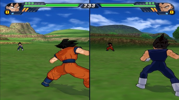 Dragon Ball Z: Budokai Tenkaichi 3 (2007) 2-Player Local Multiplayer PS2  Gameplay