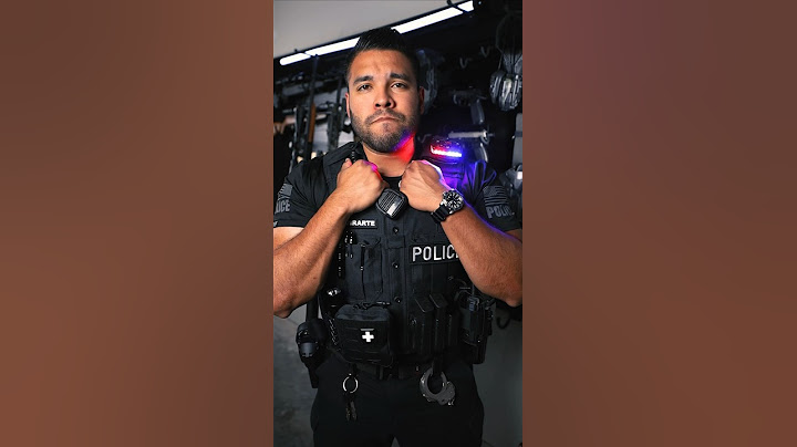 Police Officers Always Hold Their Vests - Here’s Why!