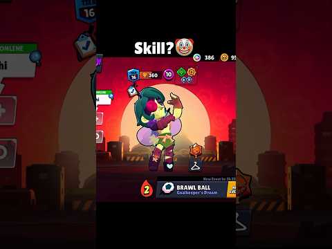 Skill? huh? 🤡 Brawlstars Brawlers Edit...🌚 #shorts #viral #supercell #brawlstars #bs #brawlstarsedit