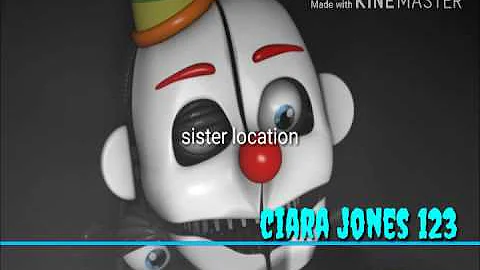 Sister location - nightmare -ennard song