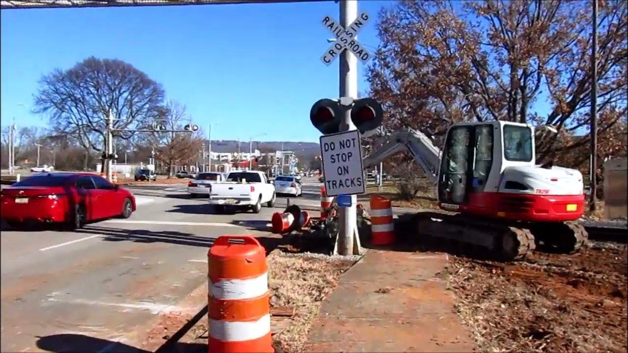 121923 Pratt Avenue Railroad Crossing Update, Huntsville, AL YouTube
