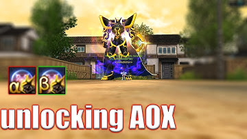 Unlocking Alphamon Ouryuken X [AOX] | GDMO