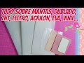 TUDO SOBRE ESTRUTURADORES: mantas resinadas, nylon dublado, feltro, acoplado, filter, acrilon, etc