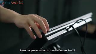 How to Connect HUION Kamvas Pro 27 to Your Android Phone | A Complete Tutorial | Microworld by Microworld Infosol Pvt. Ltd. 9 views 16 hours ago 34 seconds