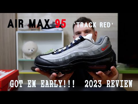 Nike Air Max 95 Black / Anthracite / Smoke Grey / Track Red