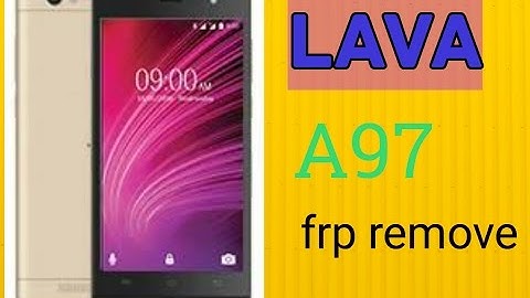 lava a97 frp remove without flashing
