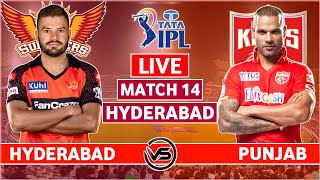 Sunrisers Hyderabad v Punjab Kings Live Scores | SRH vs PBKS Live Scores & Commentary | Last 7 Overs