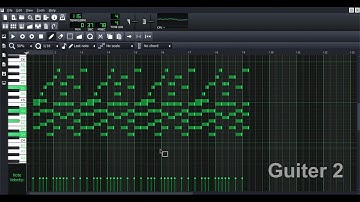 LMMS Simple guitar music