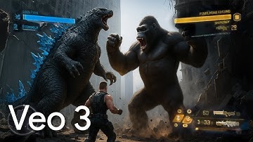 AI Generated Video Games (Google Veo 3)