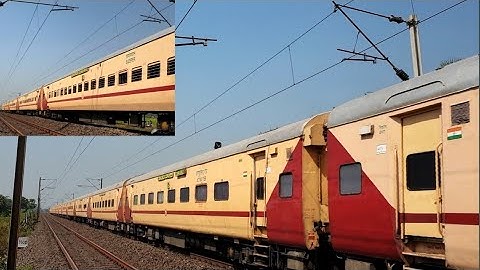 Kalka Mail : Modified/Upgraded UTKRISHT Rake!