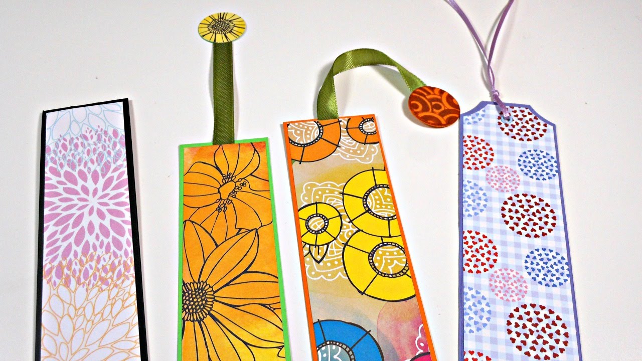 Marcapaginas con restos de papel reciclado | Easy Bookmark | Mundo@Party