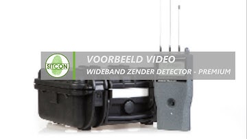 Wideband zender detector - Premium voorbeeld video