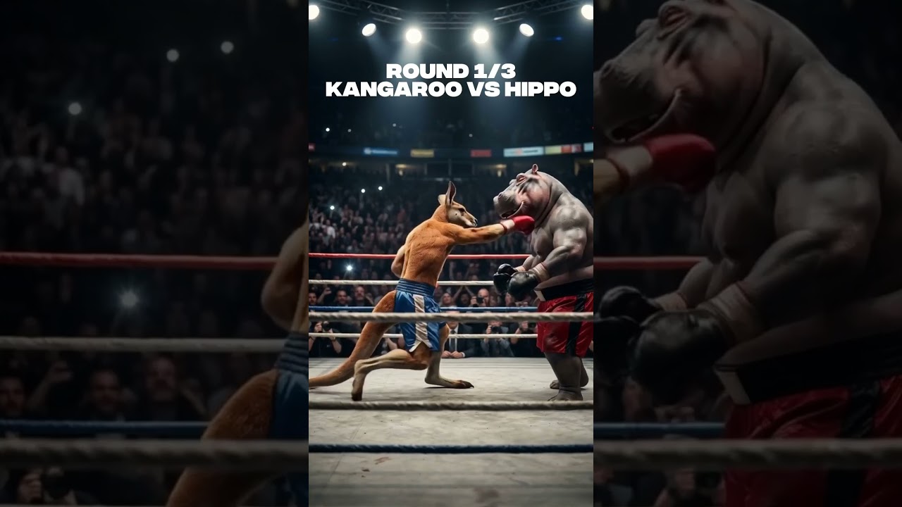 KANGAROO vs HIPPO ROUND 1 The Fight Nobody Expected