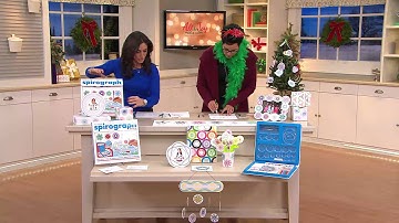 The Original Spirograph Deluxe Set with Bonus Coloring Book with Rachel Boesing