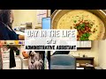 (Vlog 2) A Day In The Life of a Administrative Assistant | Full Time Office Job | Morning Routine