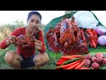 Amazing cooking chicken roasted with chili sauce recipe - Amazing video
