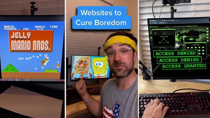 BEST Website Games to Cure Boredom *UNBLOCKED* 