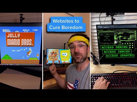 Websites to cure your boredom! Part 2 #techtok #gaming #pctips #setupg