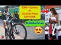 DISHA PATANI at Saksham Pedal Delhi 2018 | Biggest CYCLING Event of INDIA | 😍😍😍