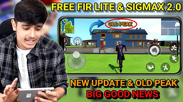 SIGMAX 2.0 BATTLE ROYALE BETA TEST VERSION 2025 ( FREE FIRE LITE NEW UPDATES ) 2025💝