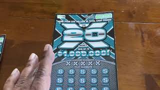 VA Lottery ($10) 20X $1,000,000 Scratch Off