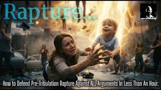 RAPTURE. How To Defend Pre-Tribulation Rapture Against ALL Arguments…In Less Than One Hour.