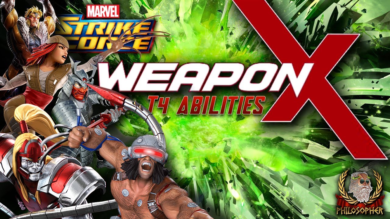Weapon X Team Building Guide T4s, ISO, and More! Marvel Strike