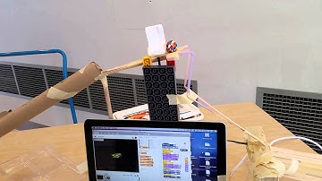 Lego wedo and scratch chain Reaction