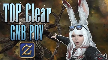 FFXIV The Omega Protocol (TOP) First Clear - Gunbreaker (GNB) OT POV - Patch 7.25