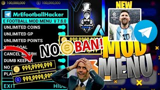 EFOOTBALL 2024 MOBILE COIN HACK ?| EFOOTBALL 2024 USE THIS TRICK TO GET FREE COINS ??| NEW HACK ?