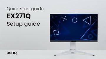 BenQ EX271Q monitor: Unboxing & quick start guide