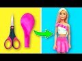 DIY Ropa para Barbie con Globos ~ Trucos para Barbie Hacks and Crafts