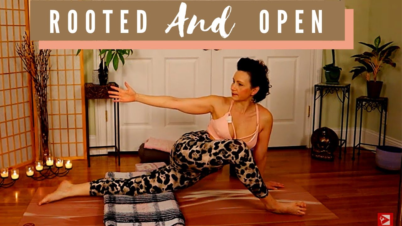 Uniqueyu Yoga Flow Full Body Stretch | All Levels - YouTube