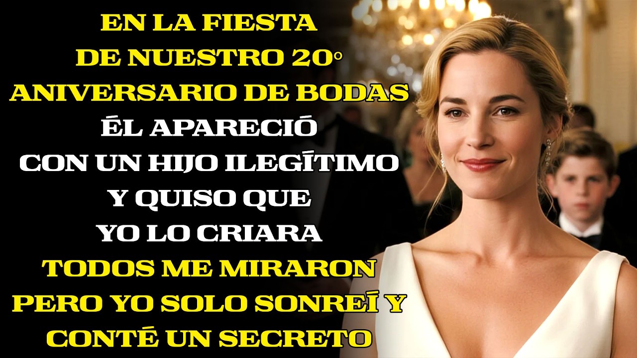 Llegó con su hijo secreto en aniversario; conté un secreto y todos lo traicionaron