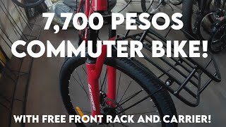 7,700 Pesos Commuter Bike with Free  Front Rack and Carrier!