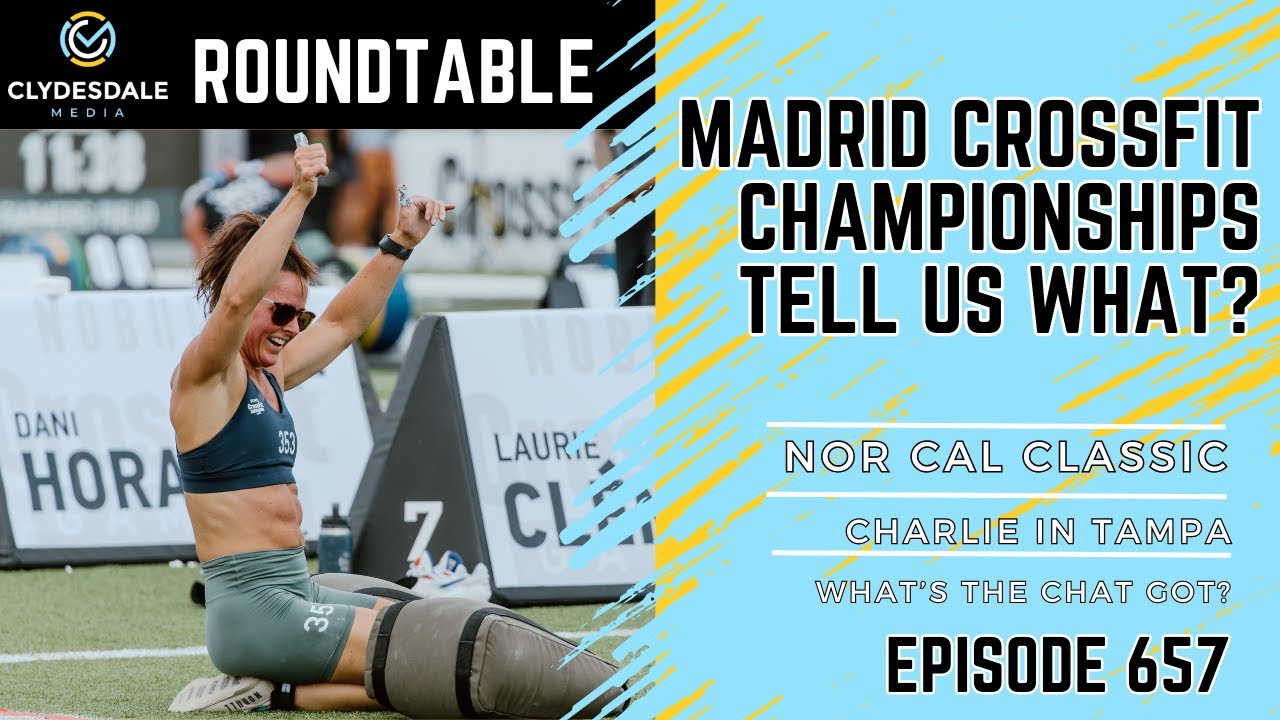 Clydesdale Media Roundtable Madrid is done, Nor Cal Classic Finishes