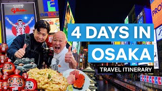How to Spend 4 Days in Osaka - A Travel Itinerary by Allan Su 95,454 views 2 months ago 19 minutes