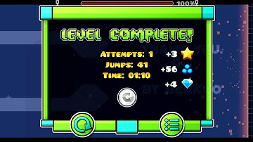 Geometry Dash [2.1] (Daily Level) Delightful by Berkoo (1 coin)