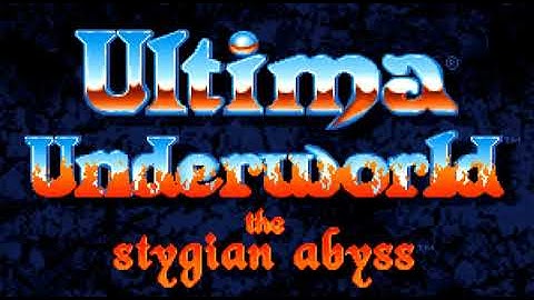 (Intro) Ultima Underworld: The Stygian Abyss (1992) by Origin [MS-DOS]
