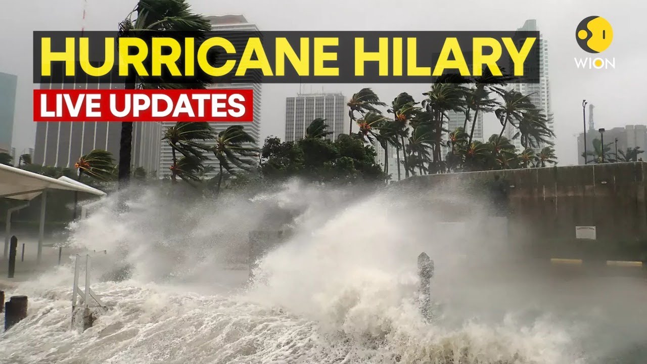 Hurricane Hilary LIVE: California prepares for the worst as Hilary approaches | US LIVE | WION LIVE